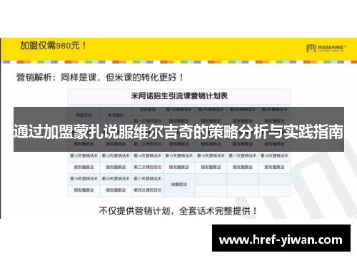 通过加盟蒙扎说服维尔吉奇的策略分析与实践指南 通过加盟蒙扎说服维尔吉奇的策略分析与实践指南
